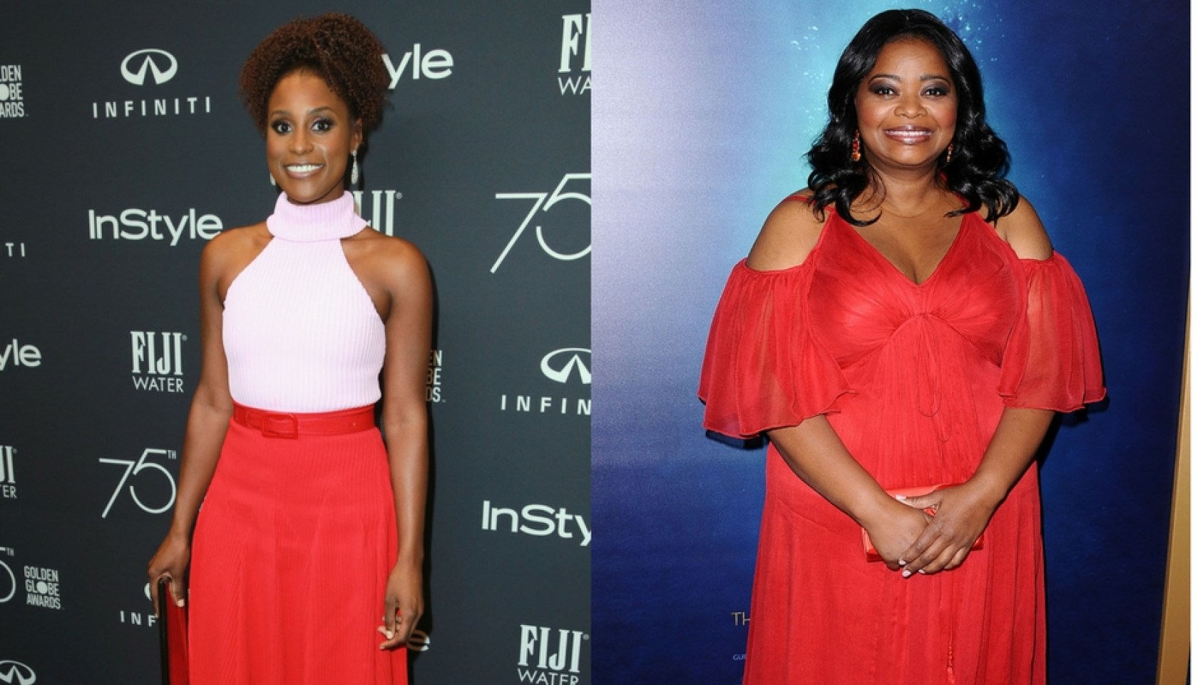Issa Rae and Octavia Spencer