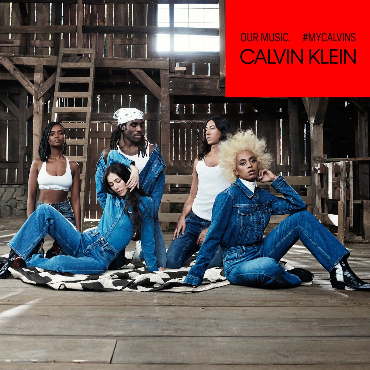 Solange Has A Campaign With Calvin Klein That Brought Her Together With ...