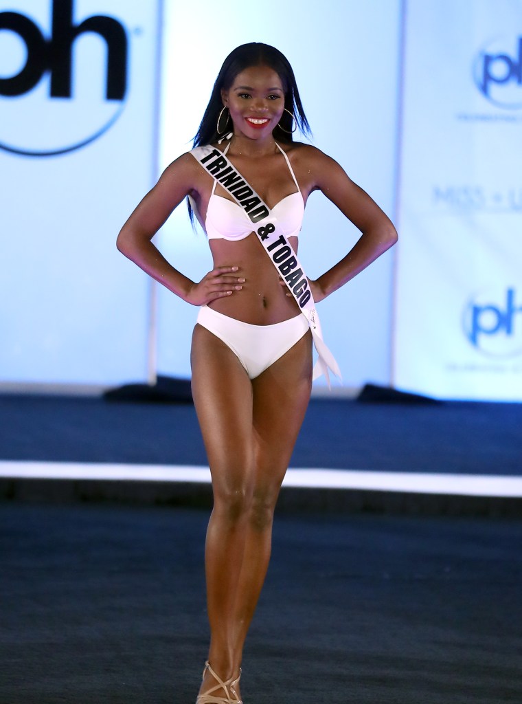 YVONNE CLARKE - MISS UNIVERSE 2017 TRINIDAD AND TOBAGO