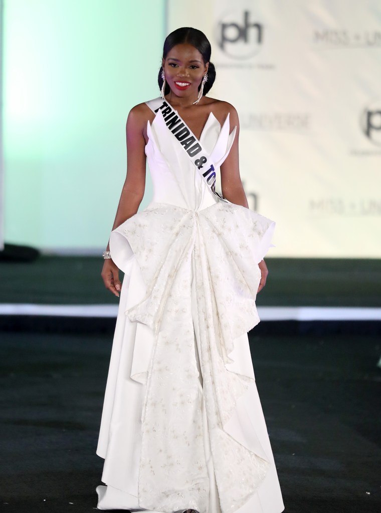 YVONNE CLARKE - MISS UNIVERSE 2017 TRINIDAD AND TOBAGO