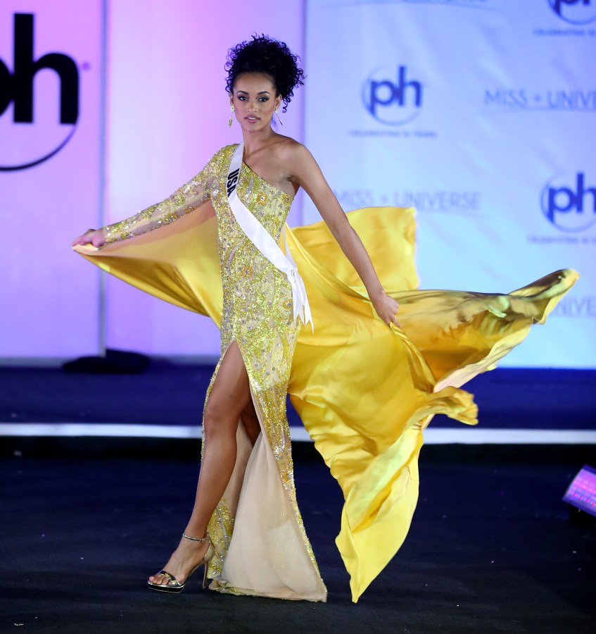 Miss Universe Trinidad and Tobago Yvonne Clarke