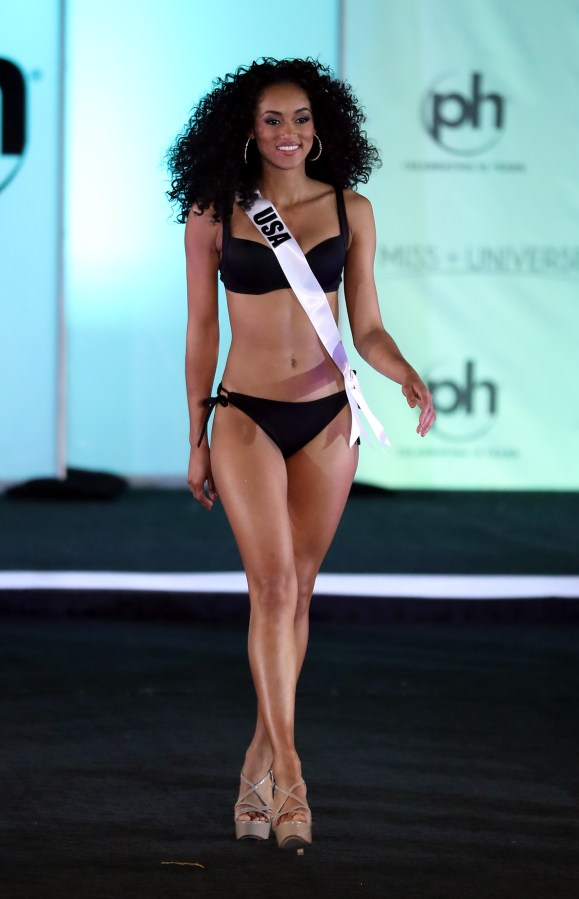 Miss Universe Trinidad and Tobago Yvonne Clarke