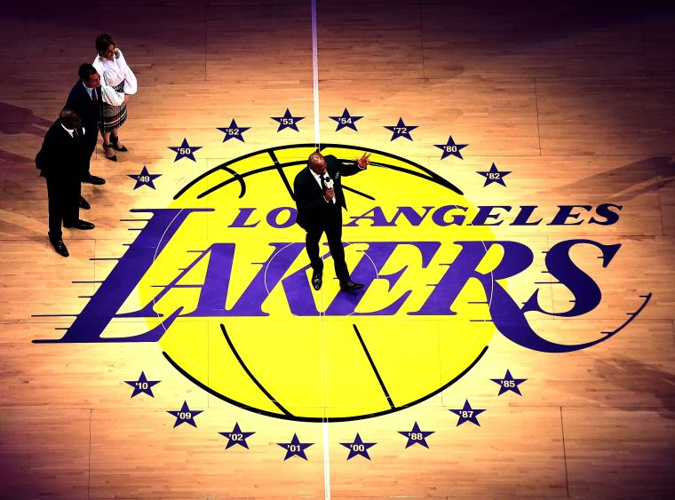 Kobe Bryant Jersey Retirement Ceremony