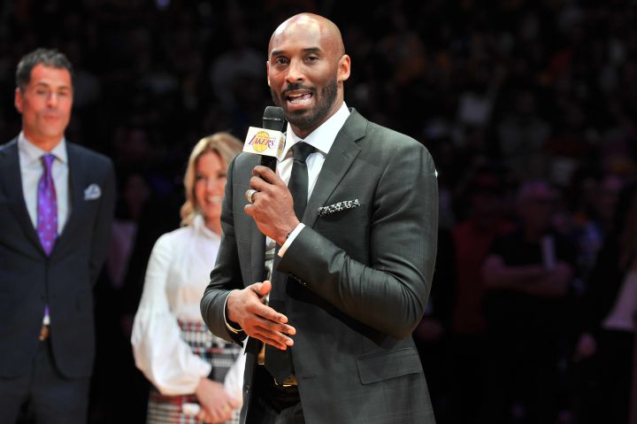 Kobe Bryant Jersey Retirement Ceremony