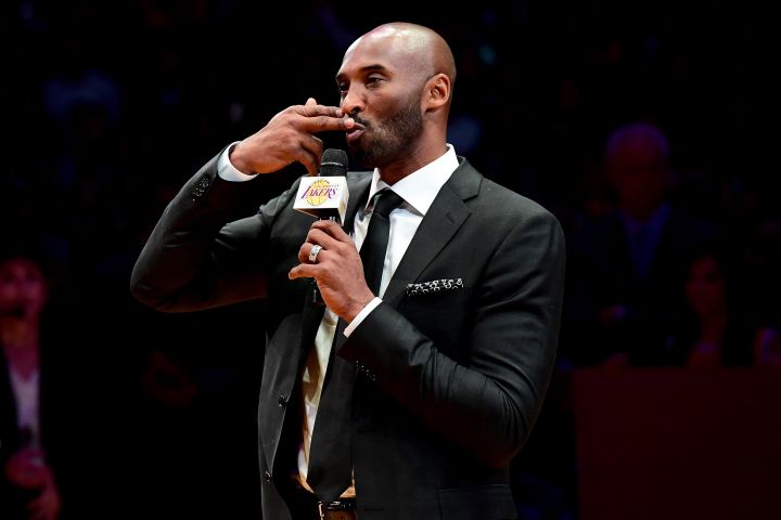 Kobe Bryant Jersey Retirement Ceremony