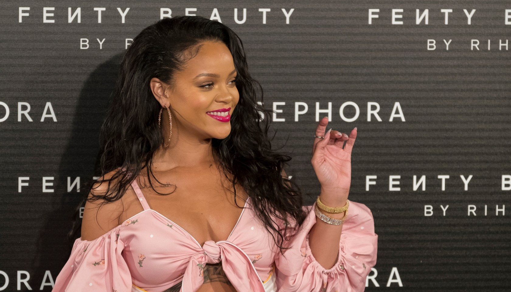 Rihanna Fenty Beauty Presentation in Madrid