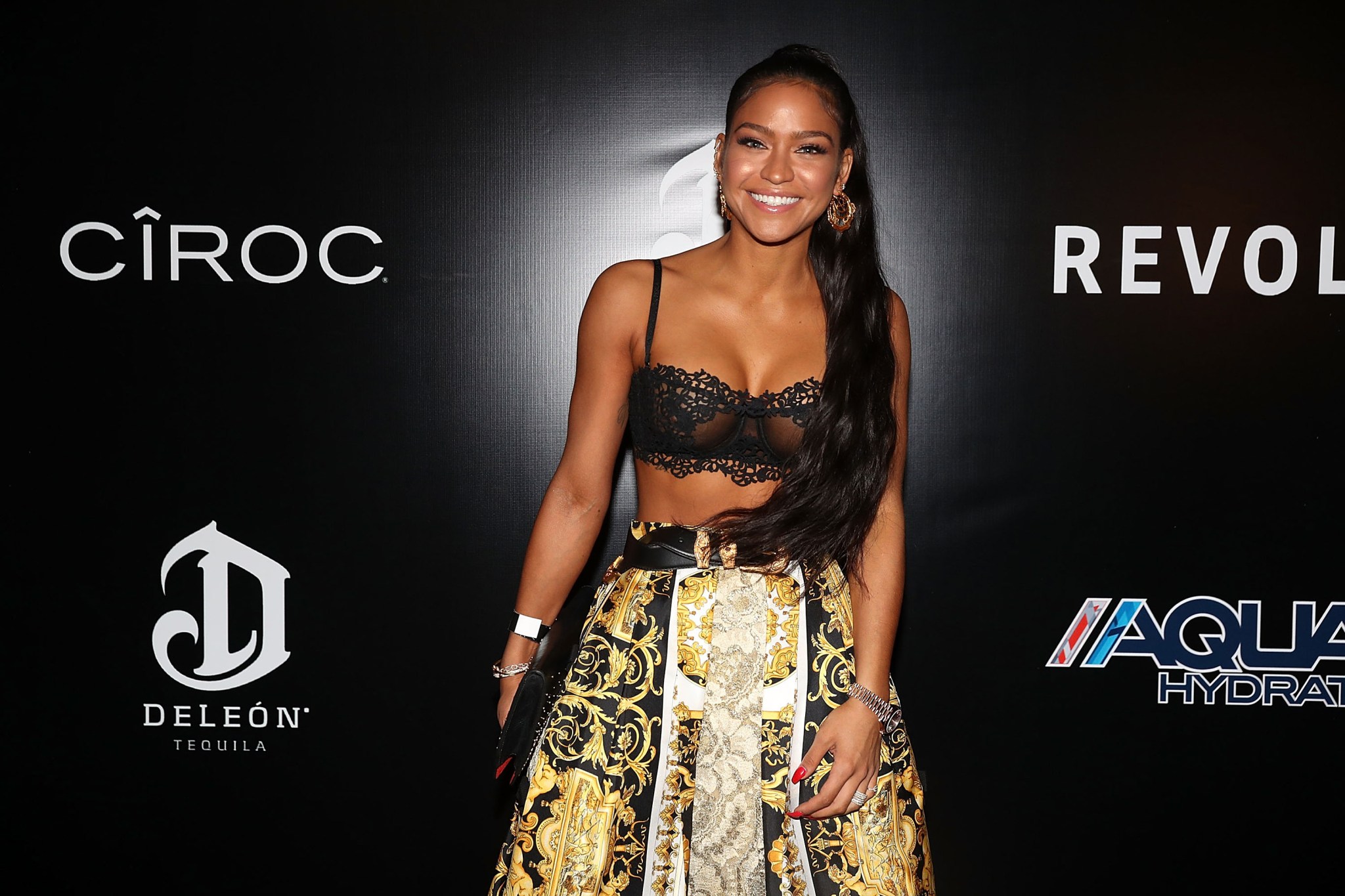 Cassie Ventura At Diddy’s NYE Party HelloBeautiful