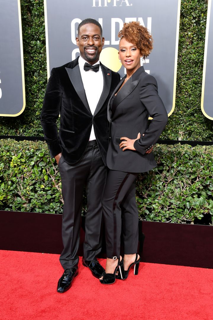 Sterling K Brown and Ryan Michelle Bathe