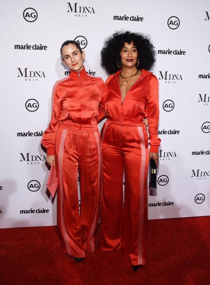 TRACEE ELLIS ROSS WITH HER STYLIST, KARLA WELCH