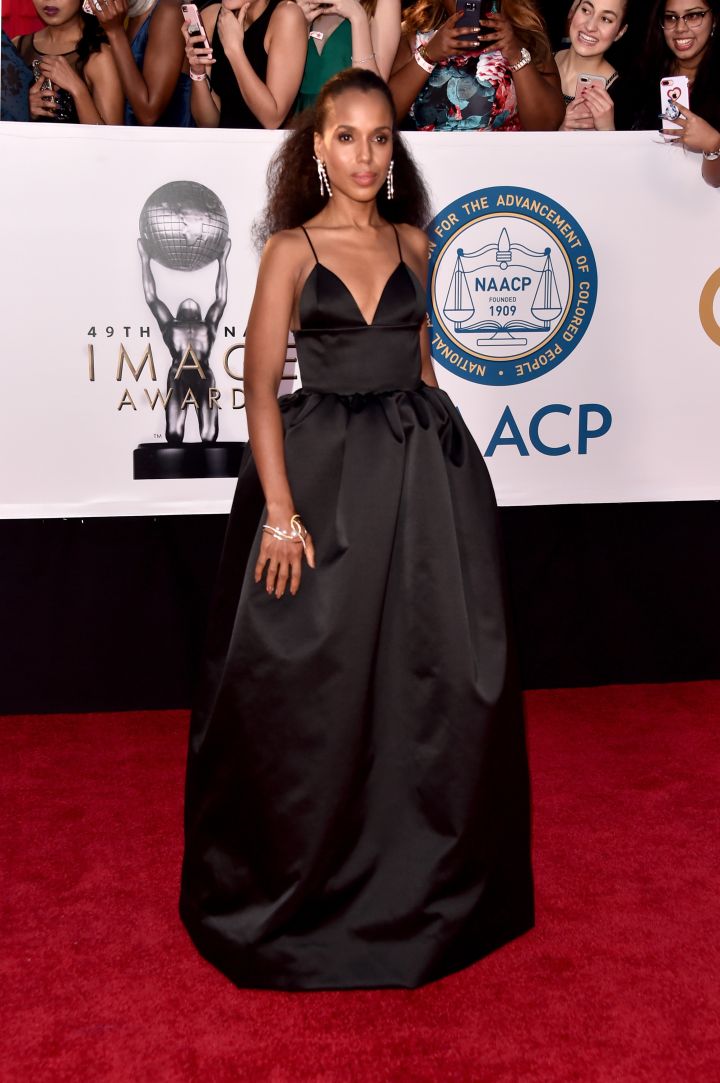 Kerry Washington attends the 49th NAACP Image Awards
