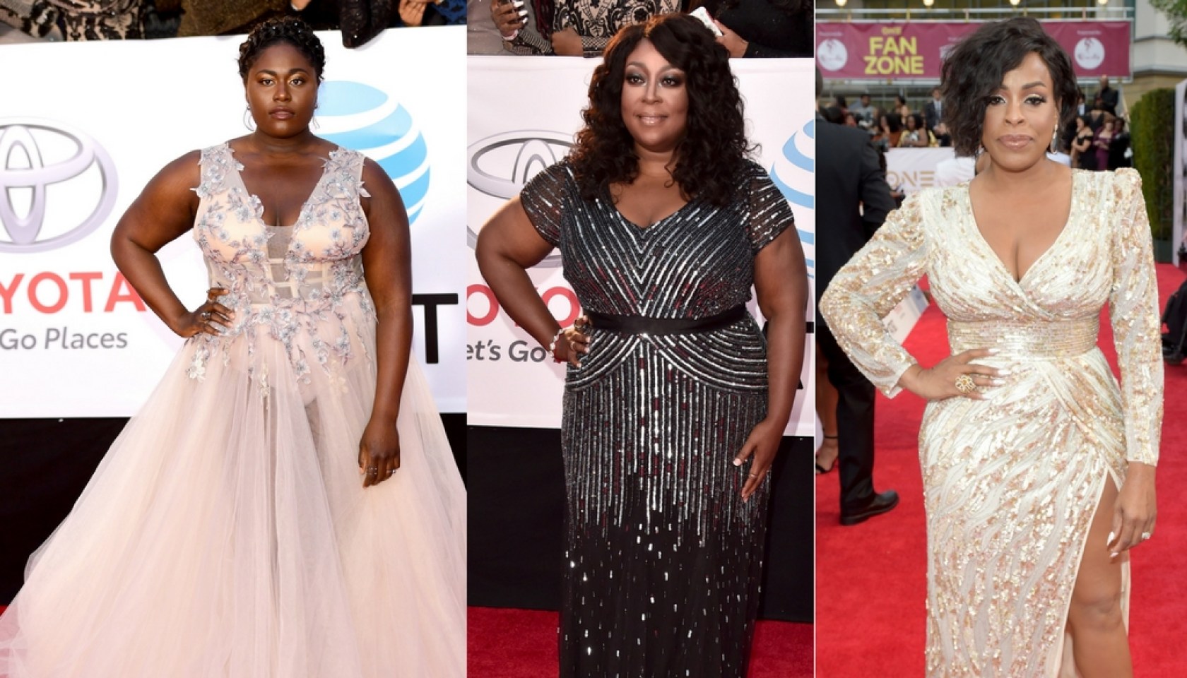 Danielle Brooks, Loni Love, Niecy Nash