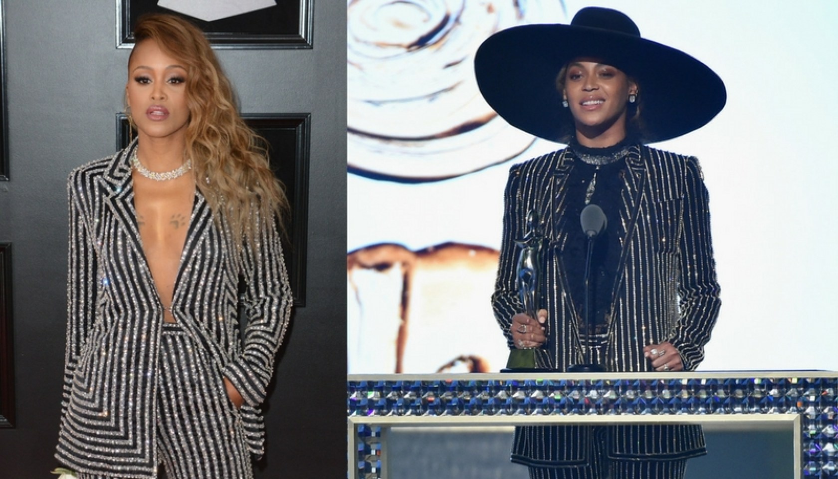 Eve and Beyonce