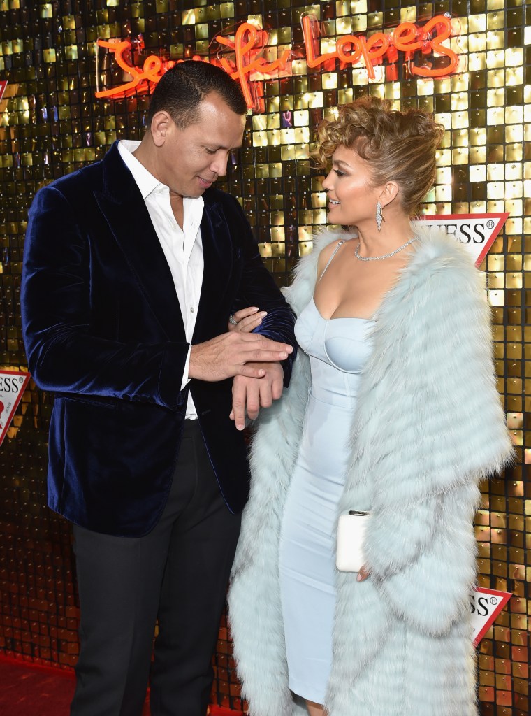 ALEX RODRIGUEZ AND JENNIFER LOPEZ