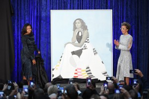 President Barack Obama and First Lady Michelle Obama Portraits - Washington, DC