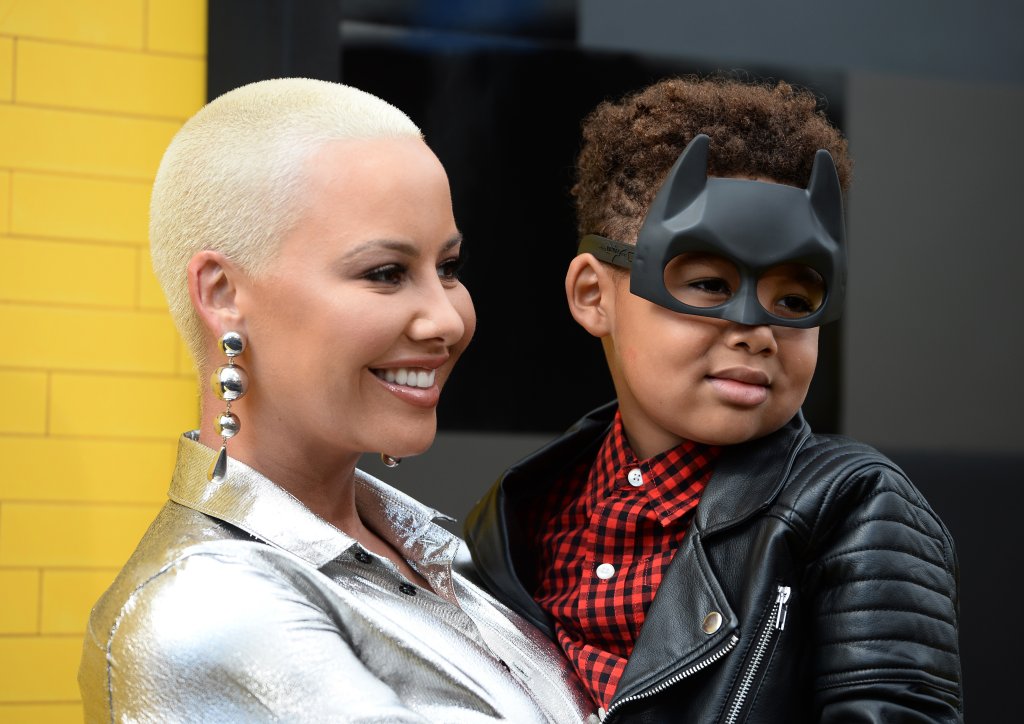 Amber Rose Claps Back At People Who Say Her Son Is Gay The Rickey