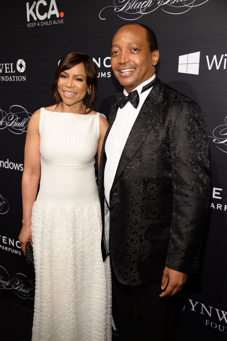 Patrice Motsepe WIth Hubby Dr. Precious Moloi Motsepe