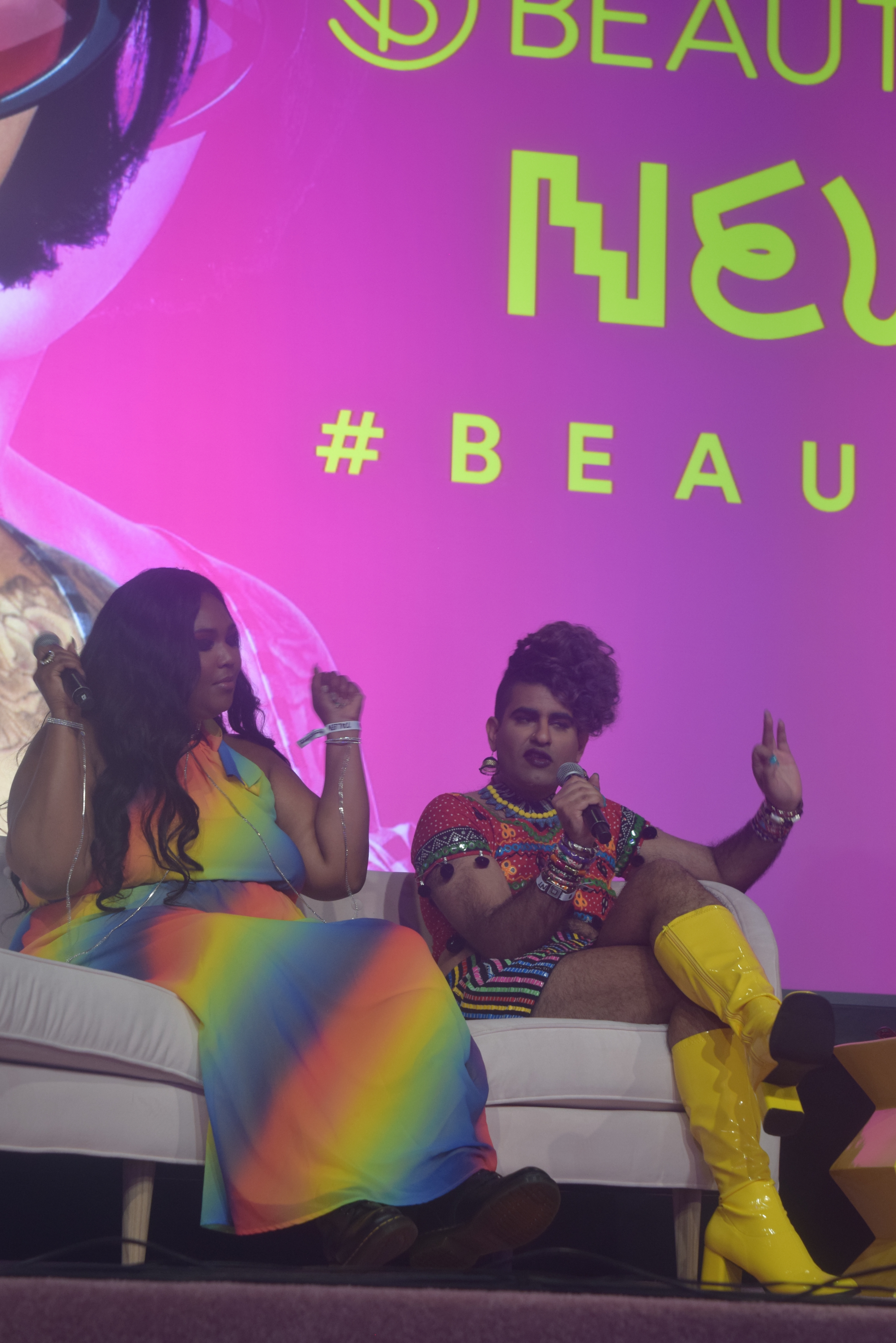 Lizzo On The Niche Is The Norm Panel At Beautycon NYC 2018
