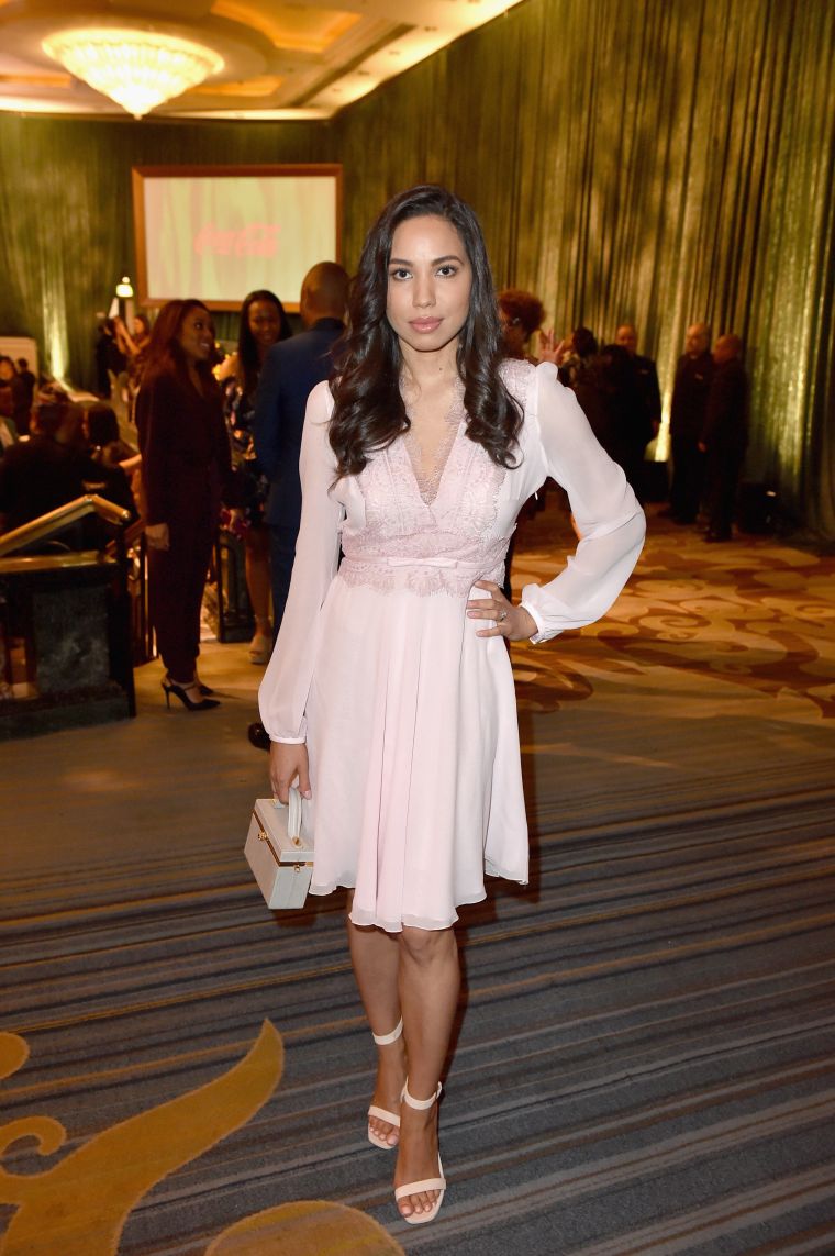 Jurnee Smollett-Bell attends the 2018 Essence Black Women In Hollywood Oscars Luncheon