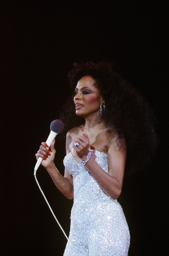 Diana Ross Performs Live at Paris Bercy Concert Hall