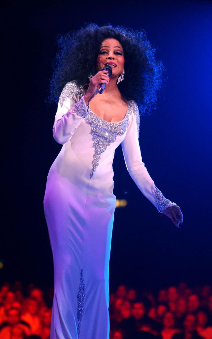 Diana Ross in concert