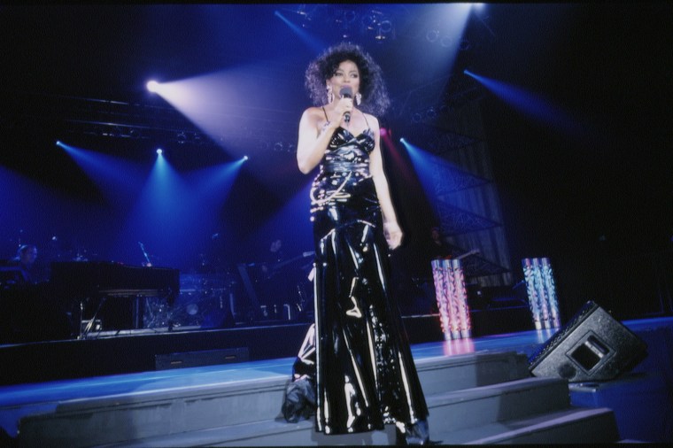 DIANA ROSS IN CONCERT IN PARIS