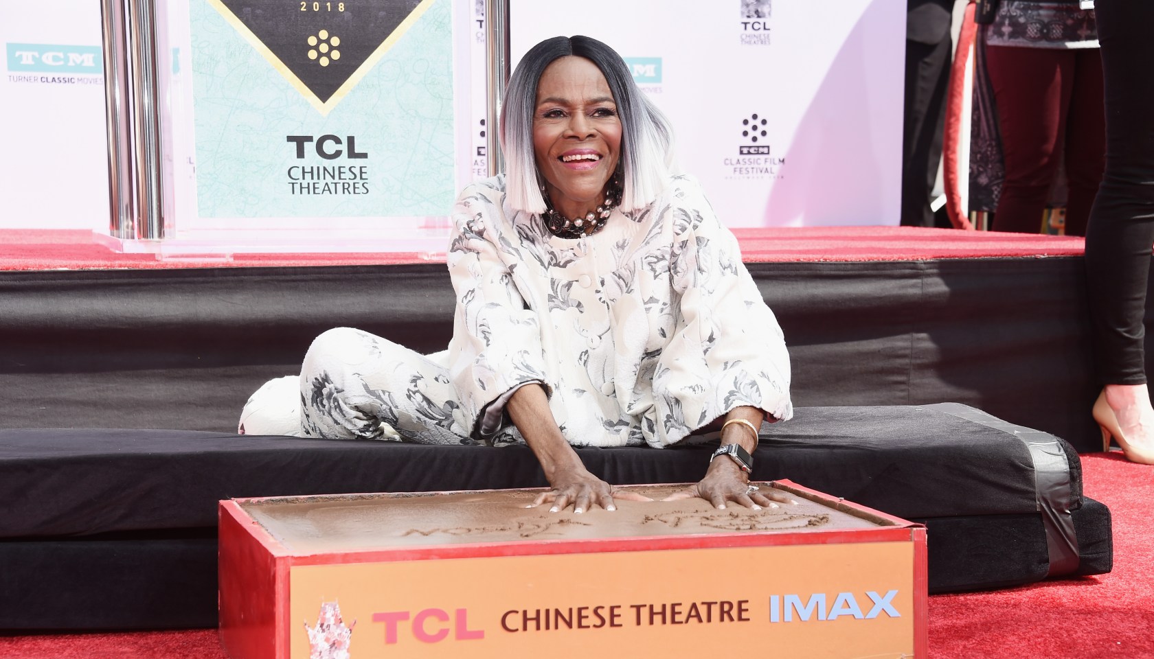TCM Honors Screen Legend Cicely Tyson With Hand And Footprint Ceremony