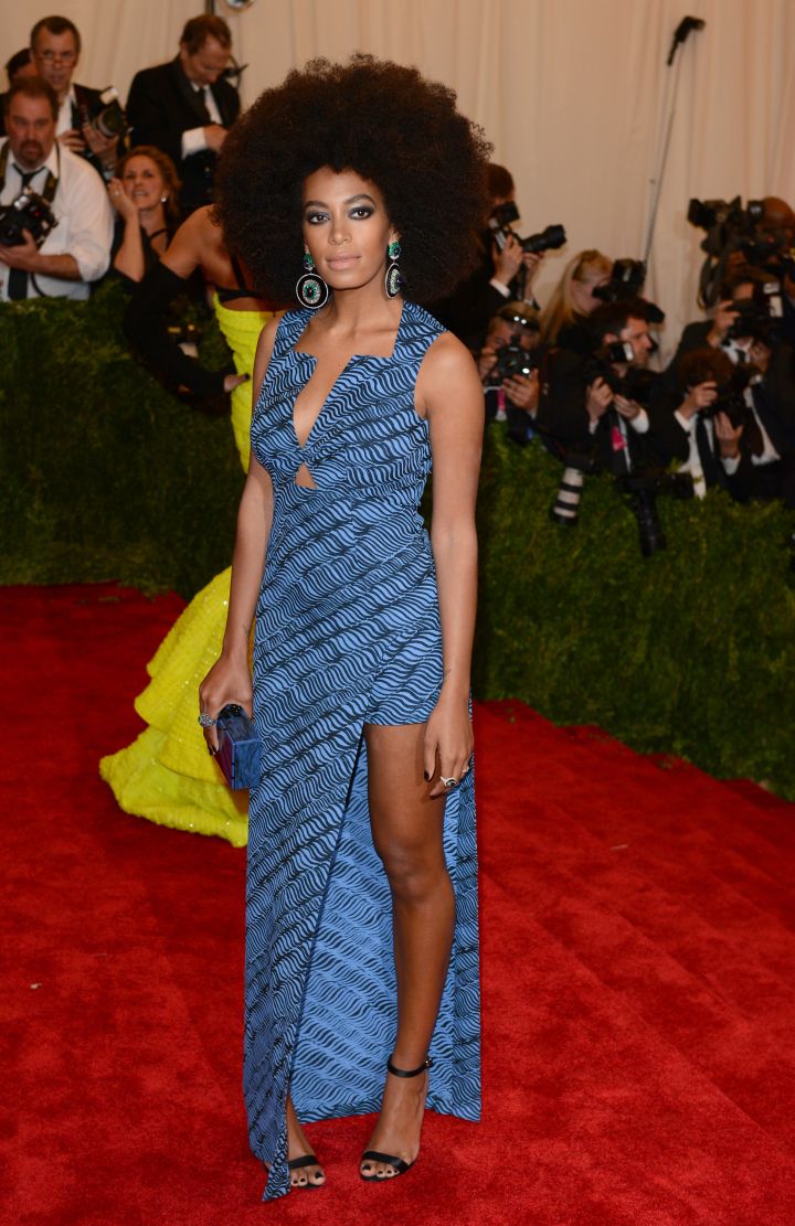 Solange attends the Costume Institute Gala for the “PUNK: Chaos to Couture” exhibition