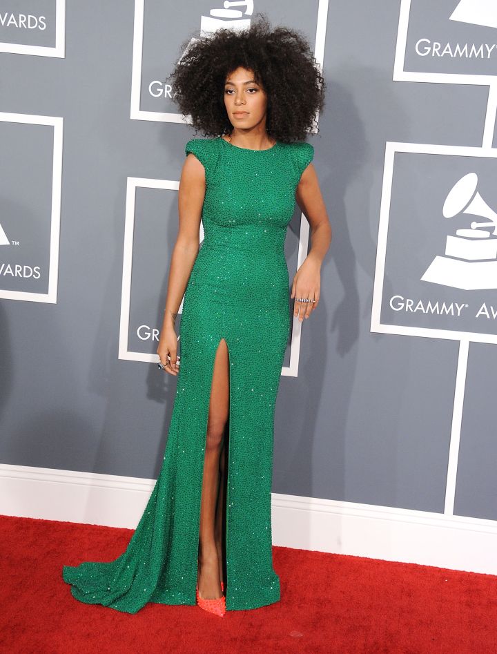 Solange Knowles at The 55th Annual GRAMMY Awards