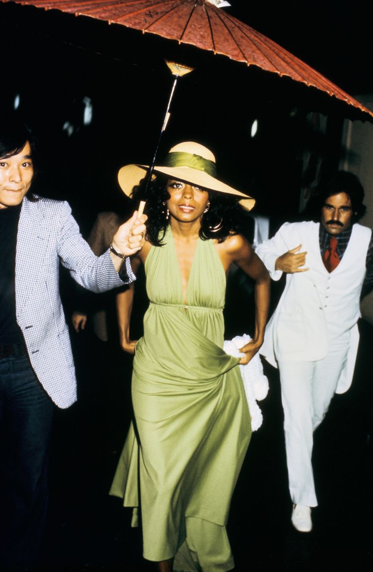 American singer Diana Ross