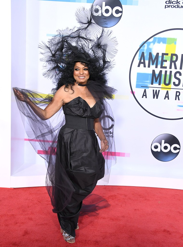 DIANA ROSS AT THE AMERICAN MUSIC AWARDS, 2017