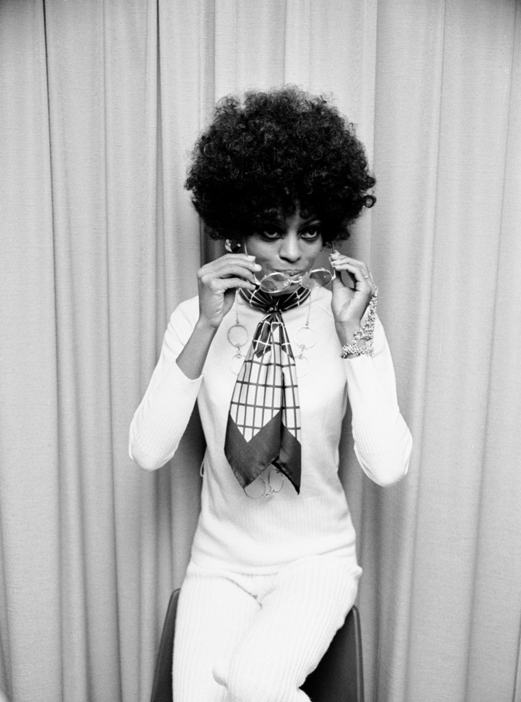 DIANA ROSS AT A PRESS CALL TO PROMOTE 'LOVE CHILD', 1968