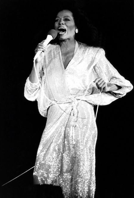 Diana Ross in concert…