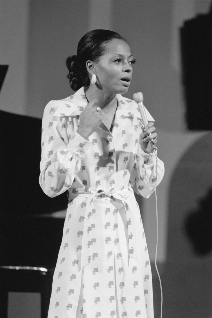 DIANA ROSS AT THE JACK PAAR SHOW, 1973
