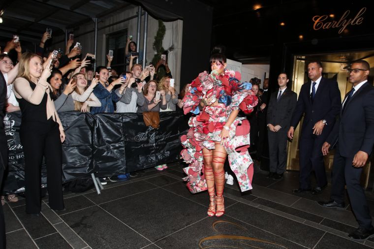 Rihanna in Comme des Garçons