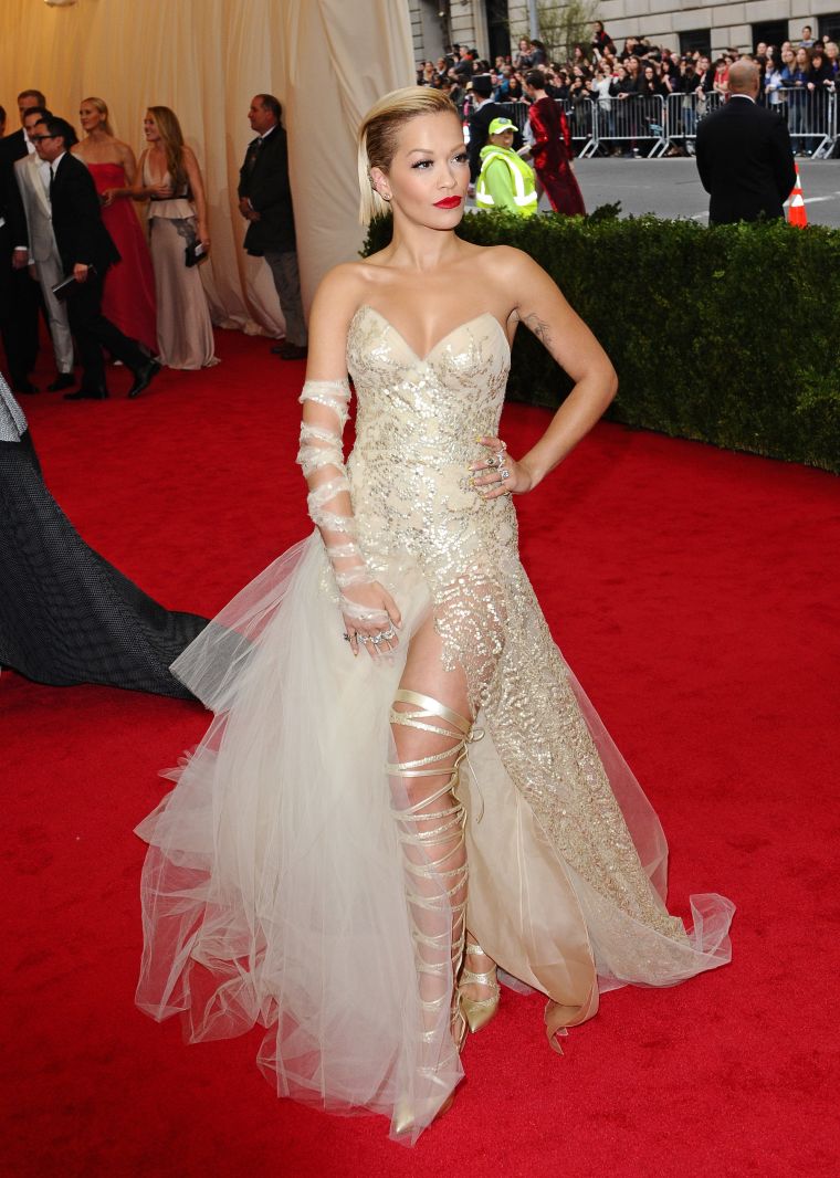 Rita Ora in Donna Karan Atelier