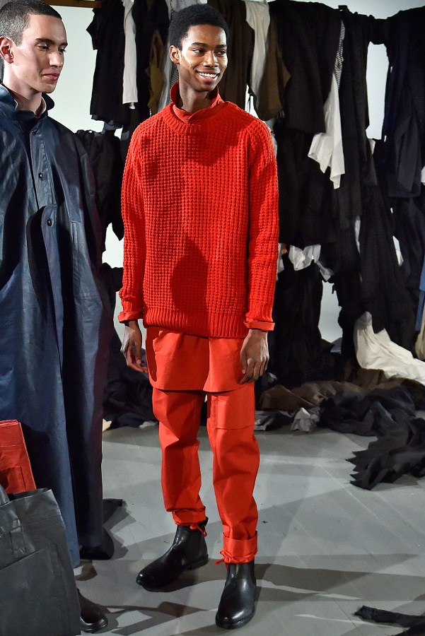 Phoebe English for MAN - Presentation - LFWM January 2018