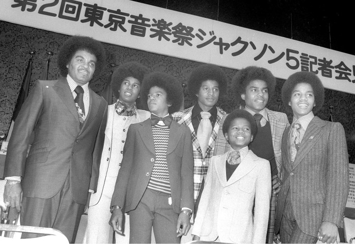 Jackson 5 Press Conference In Tokyo