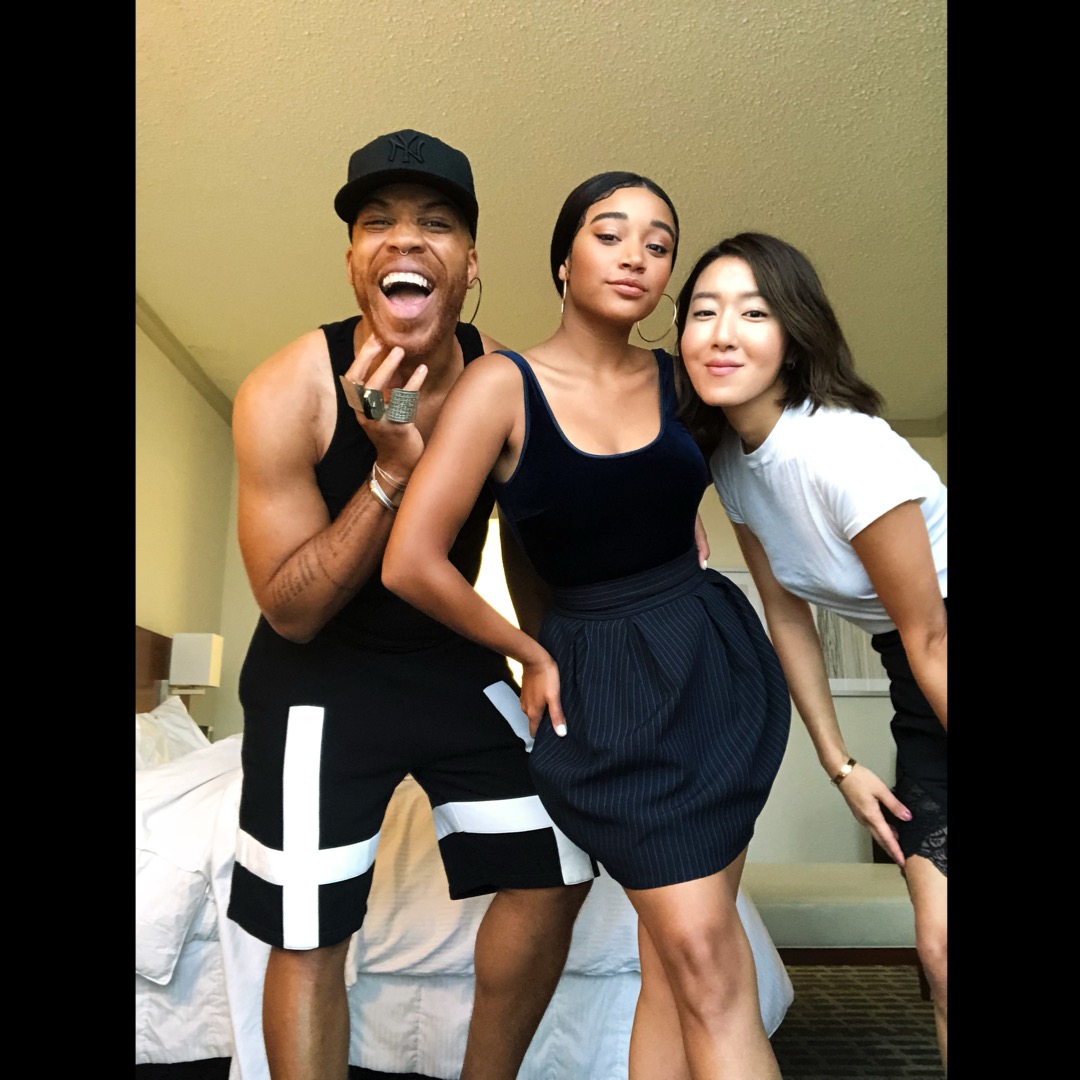 Amandla Stenberg at Essence Festival