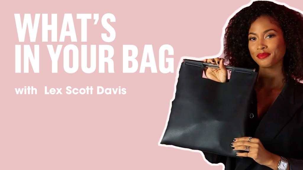 Lex Scott Davis What's In Your Bag