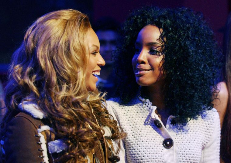 Beyonce Knowles and Kelly Rowland
