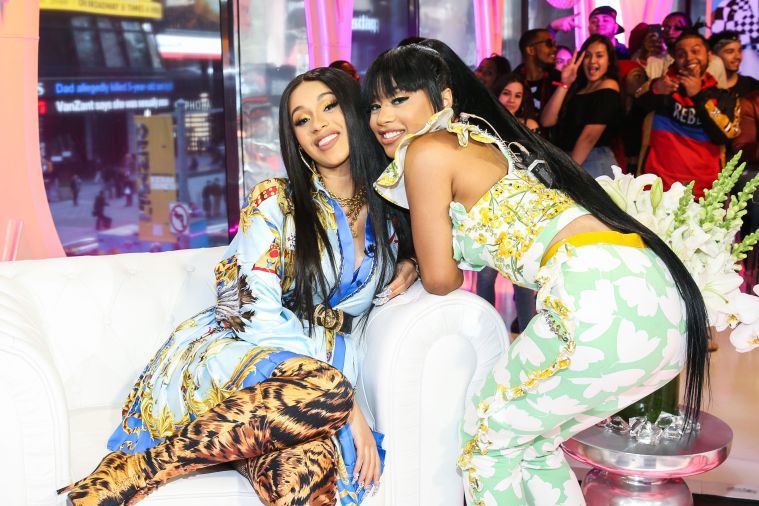 Cardi B and Hennessy Carolina