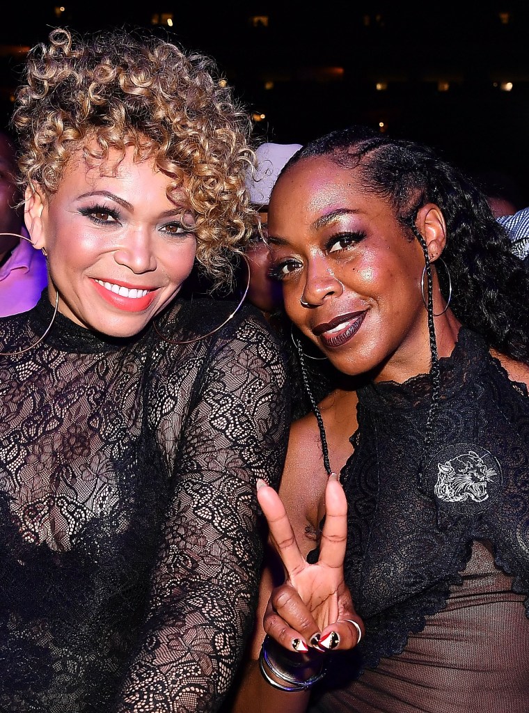 Tisha Campbell-Martin and Tichina Arnold