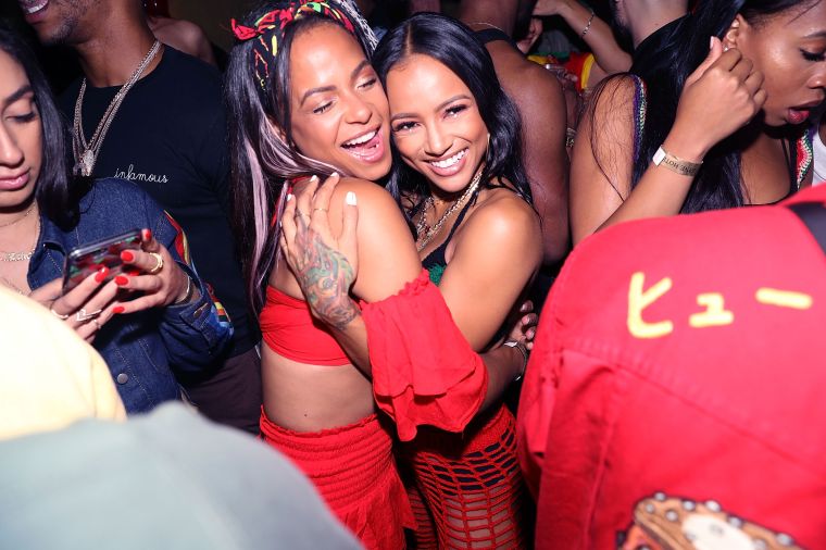 Karrueche Tran and Christina Millian