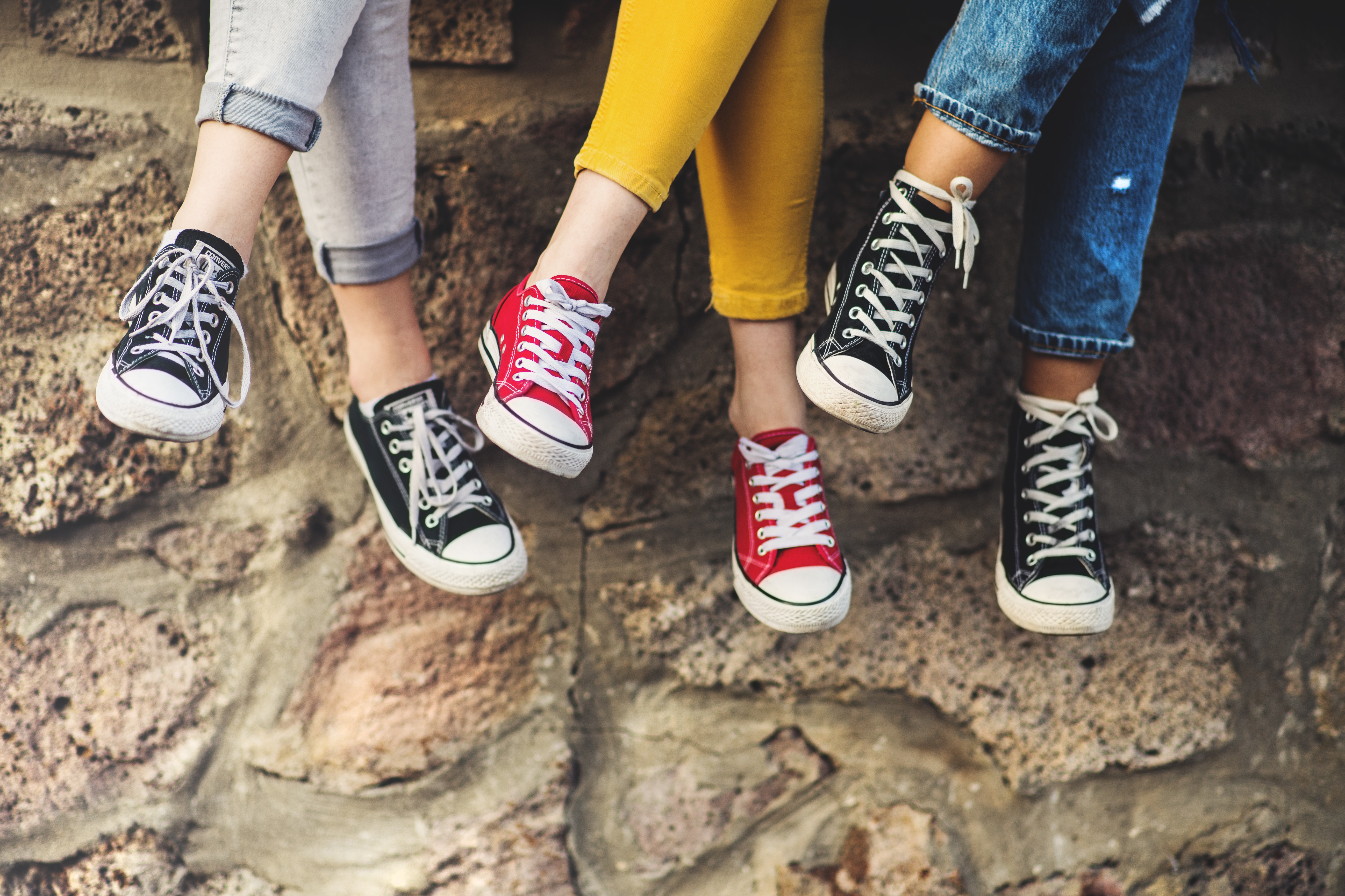 A pair of sneakers that looks cute with everything