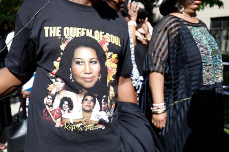 Soul Music Icon Aretha Franklin Honored During Her Funeral By Musicians And Dignitaries