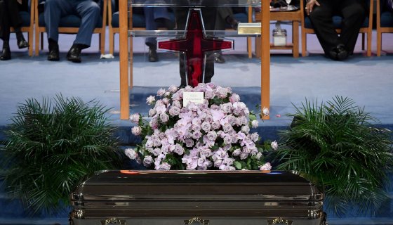 PHOTOS: Inside Aretha Franklin’s Funeral