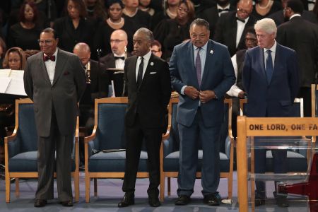 Soul Music Icon Aretha Franklin Honored During Her Funeral By Musicians And Dignitaries