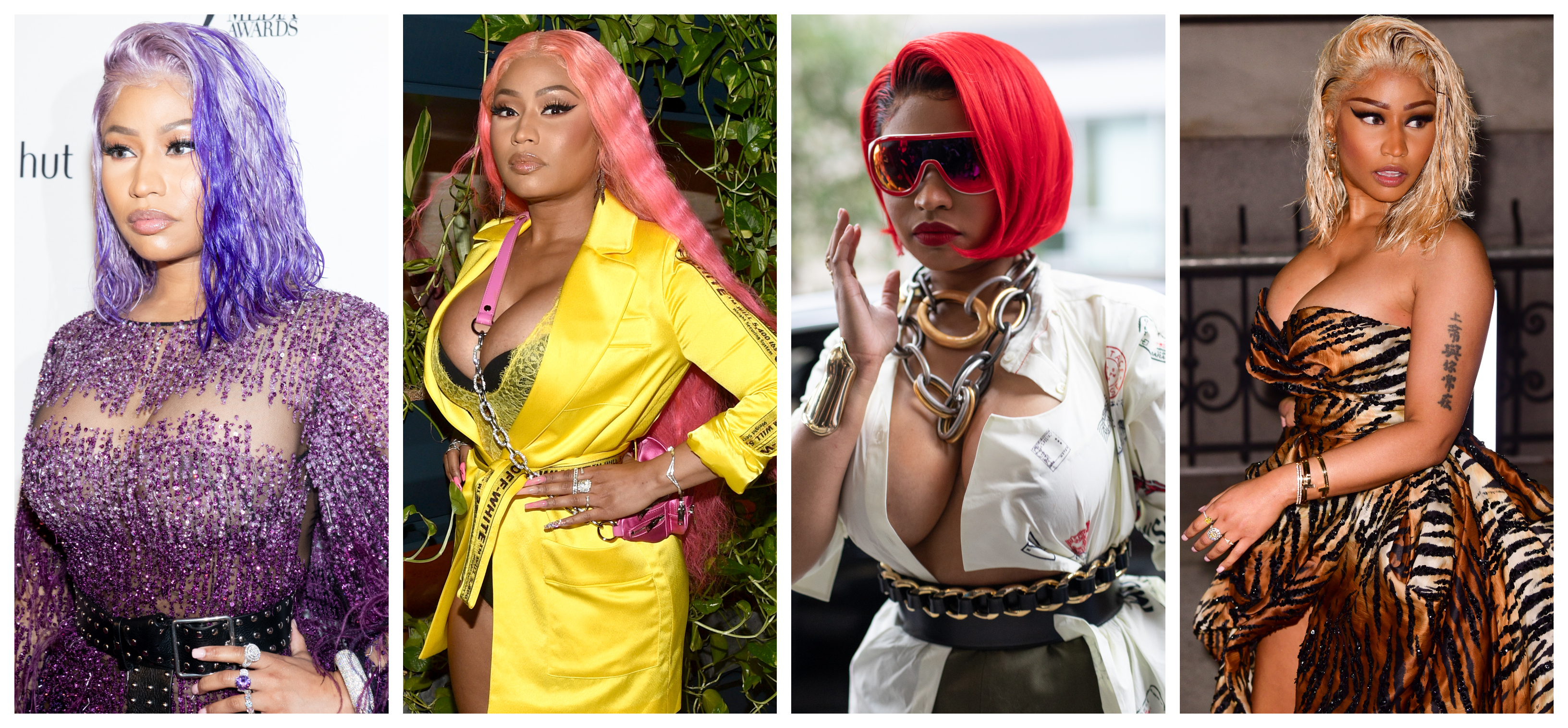 Nicki Minaj NYFW Hairstyles