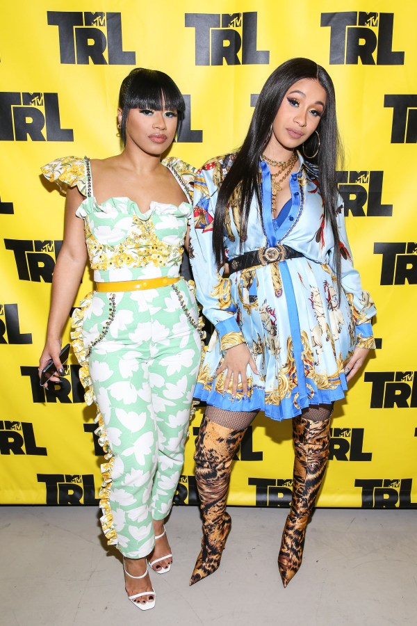 Celebrities Visit MTV TRL - April 10, 2018