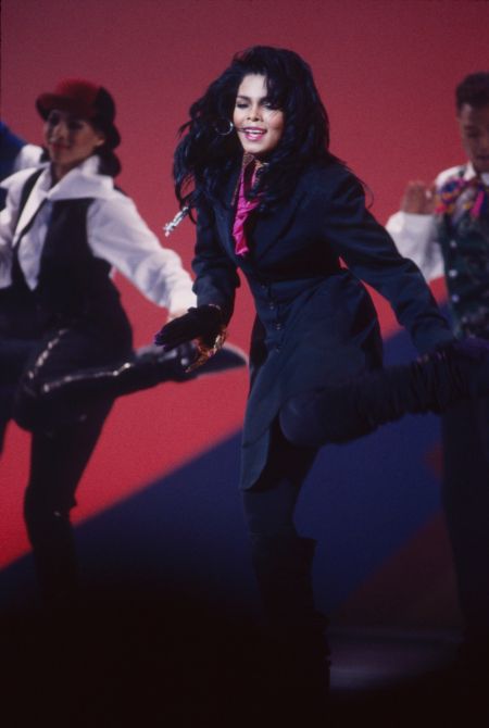 Janet Jackson Performing On The 17th American Music Award
